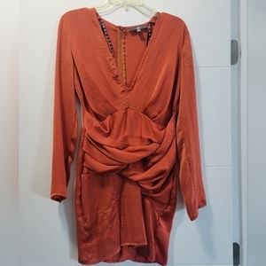 Size 6 Burnt Orange Shift Dress